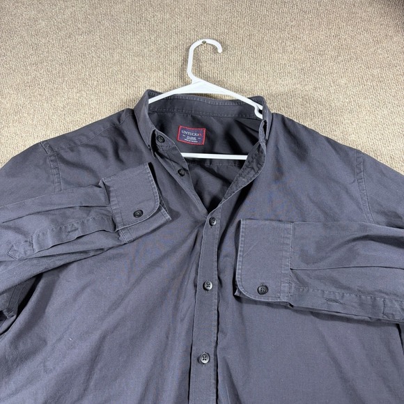 UNTUCKit Other - UNTUCKit Men X-Large Button Front Shirt Black Minimalist Business Casual Preppy